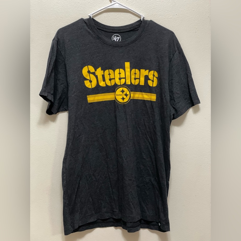 Brand 47 - Pittsburgh Steelers Shirt - NFL - Size large - Black